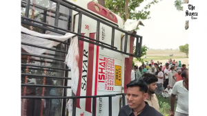 Haryana Bus Overturns: 3 Dead, 12 Injured in Fatehabad–Tohana Route Accident