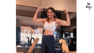 Shilpa Shetty Shares Monday Motivation with Intense Mobility Challenge Workout