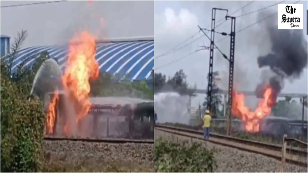Haldia naphtha pipeline fire