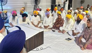Anti-sacrilege law: AAP Sikh legislators, including Punjab CM Mann, appear before Akal Takht