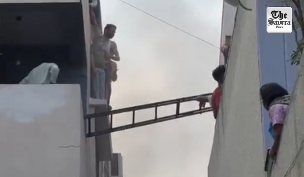 Over 20 rescued as fire breaks out at Indore EV showroom; no casualty, probe on