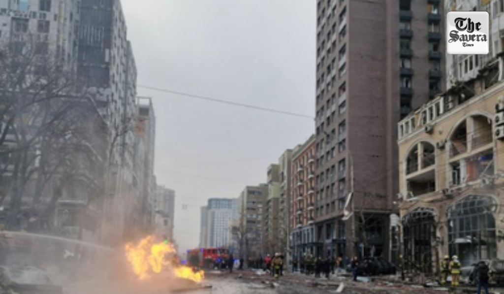 St. Petersburg under massive Ukrainian drone attack
