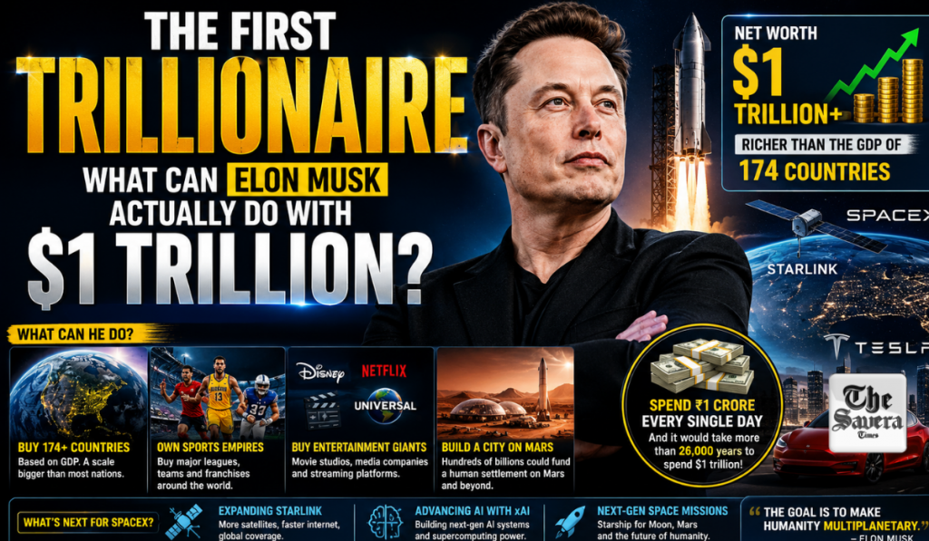 The First Trillionaire: What Can Elon Musk Actually Do With $1 Trillion?