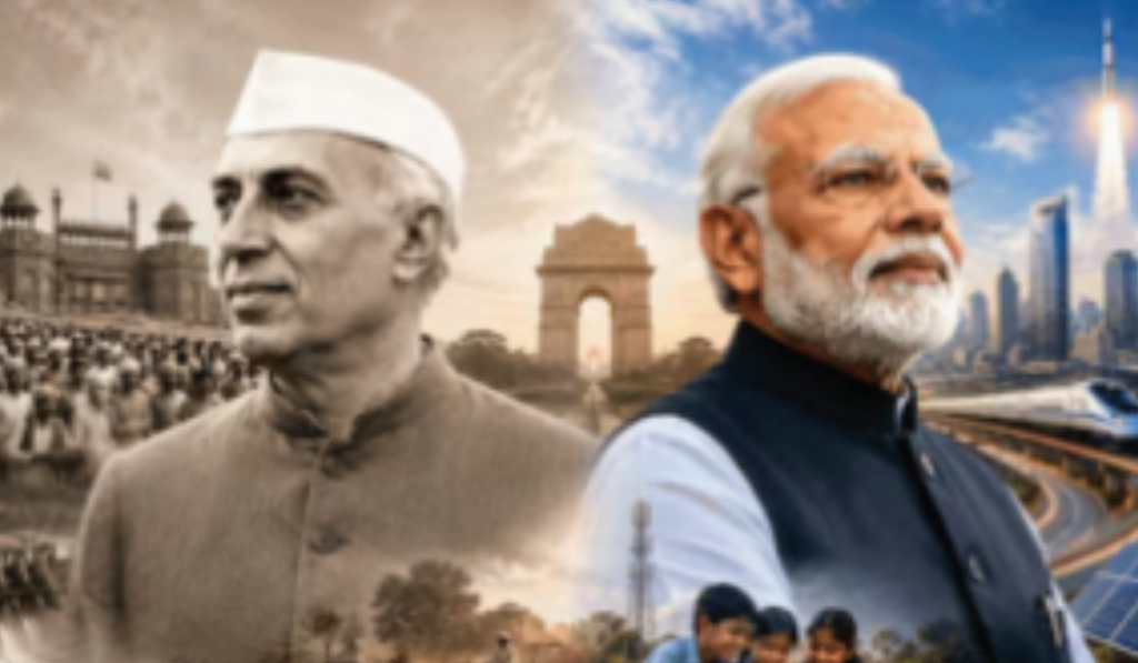 From Pandit Nehru’s India to Modi ji’s Bharat