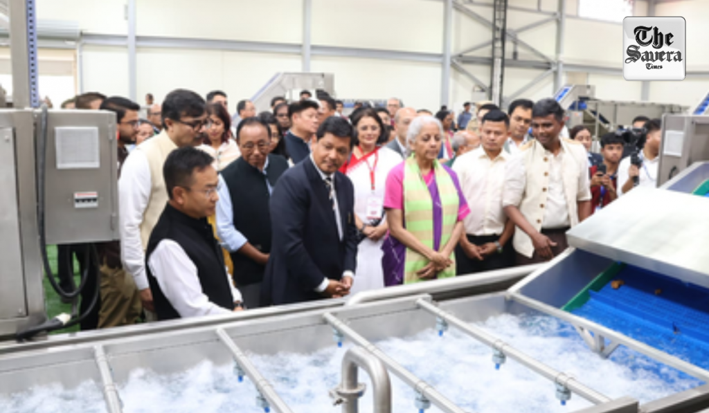 FM Sitharaman inaugurates northeast's largest organic spice processing unit