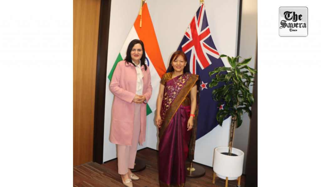Indian envoy and New Zealand MP discuss bilateral ties, issues related to diaspora