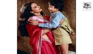Master Raju Shares Nostalgic Throwback Photo with Rekha from 1979 Film ‘Ahinsa’