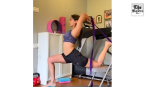 Nikita Dutta shares ‘unaesthetic’ yet intense yoga backbend routine