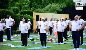 EAM Jaishankar Joins Diplomatic Corps for International Yoga Day Celebrations in New Delhi