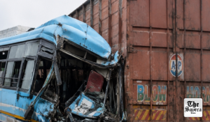Four killed, 10 critical as bus crashes into stationary trailer in Bengal
