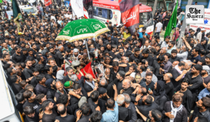 Thousands of Shia mourners join Muharram procession in J&K’s Srinagar