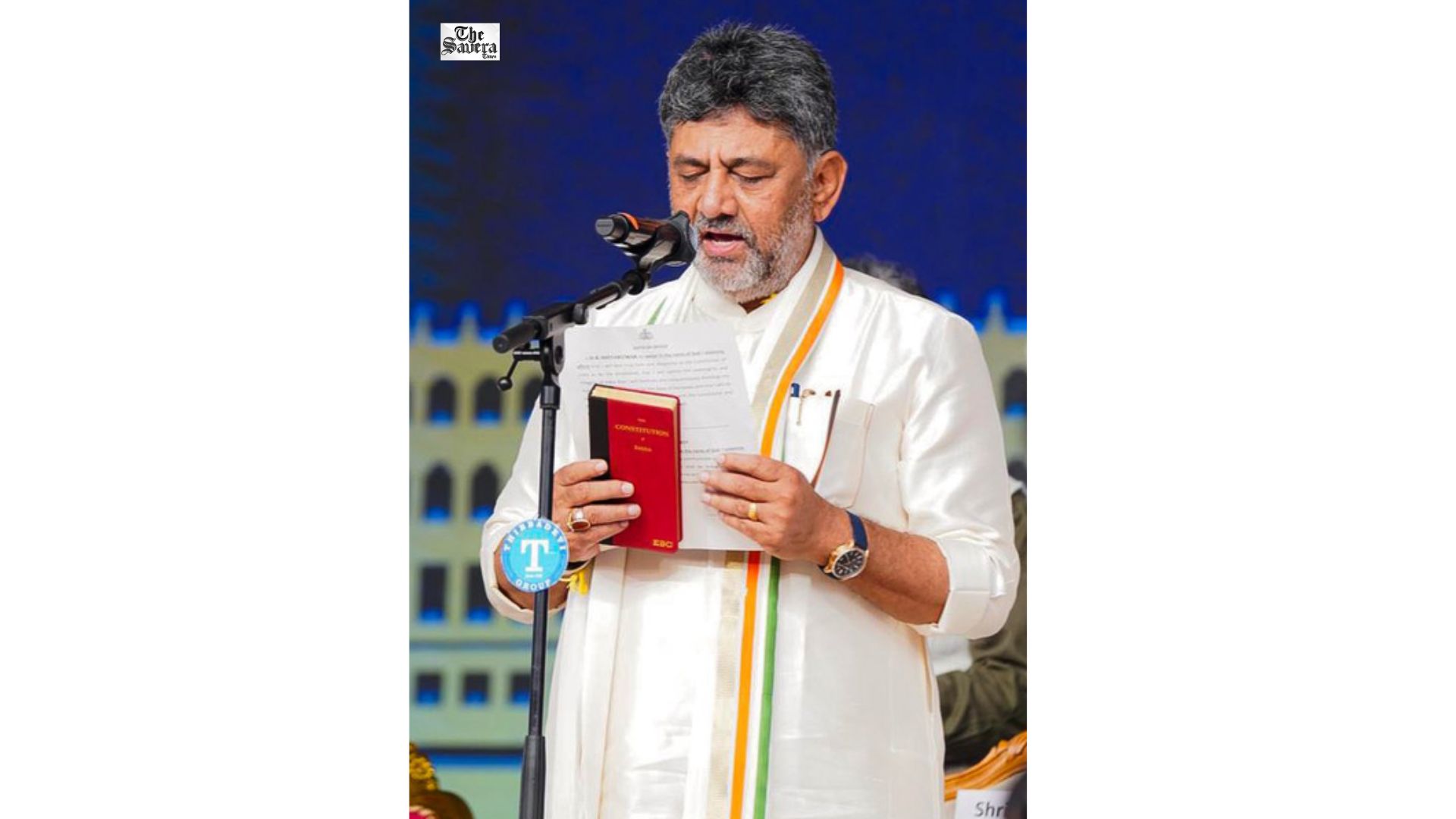 Shivakumar Sworn in as Karnataka CM; Parameshwara Becomes Deputy CM, 12 Ministers Also Take Oath