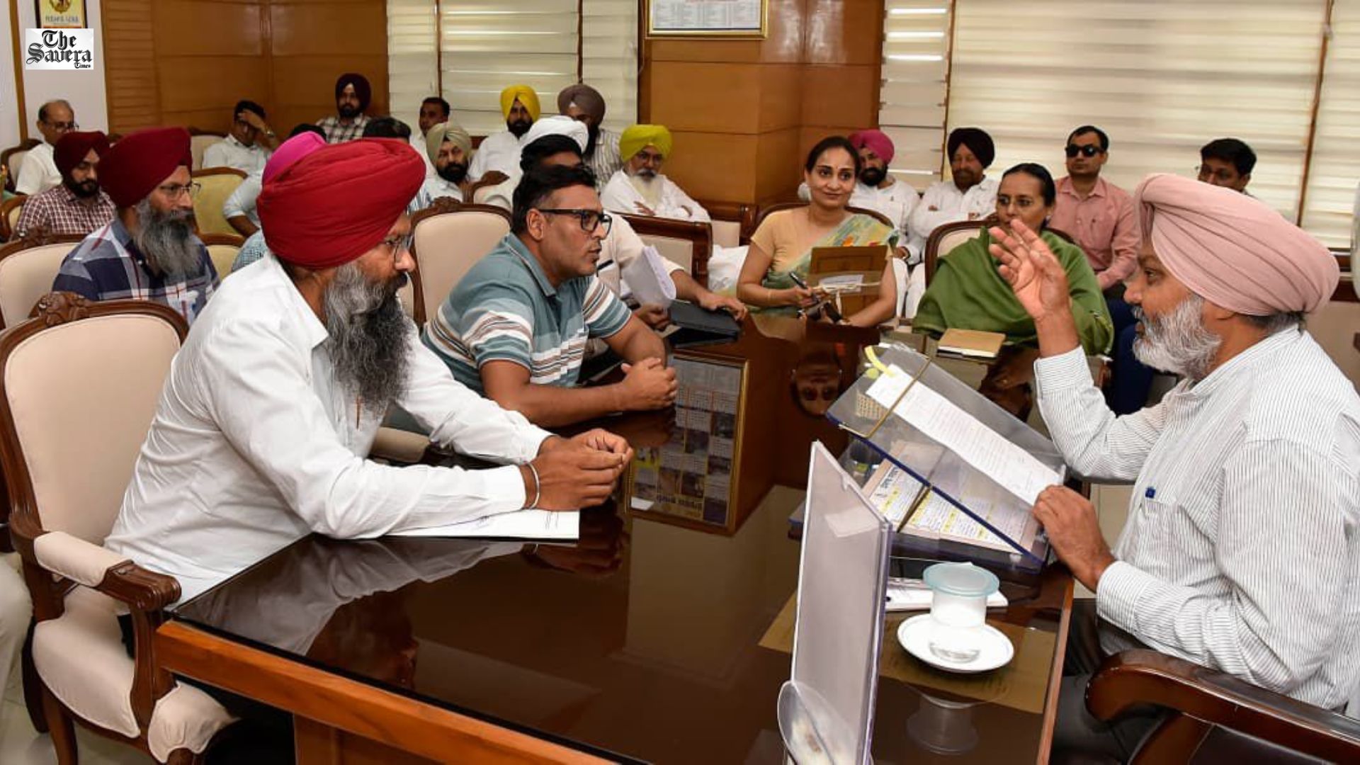 Finance Minister Harpal Singh Cheema Chairs High-Level Meetings with Employee Unions, Orders Early Resolution of Pending Issues
