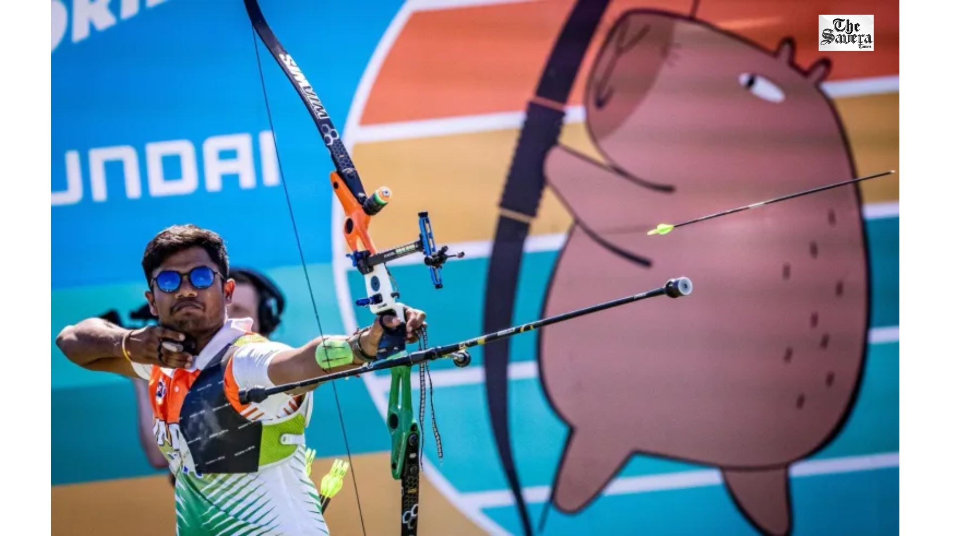 Dhiraj Wins Double Gold at Archery World Cup, Earns Praise from Andhra Leaders
