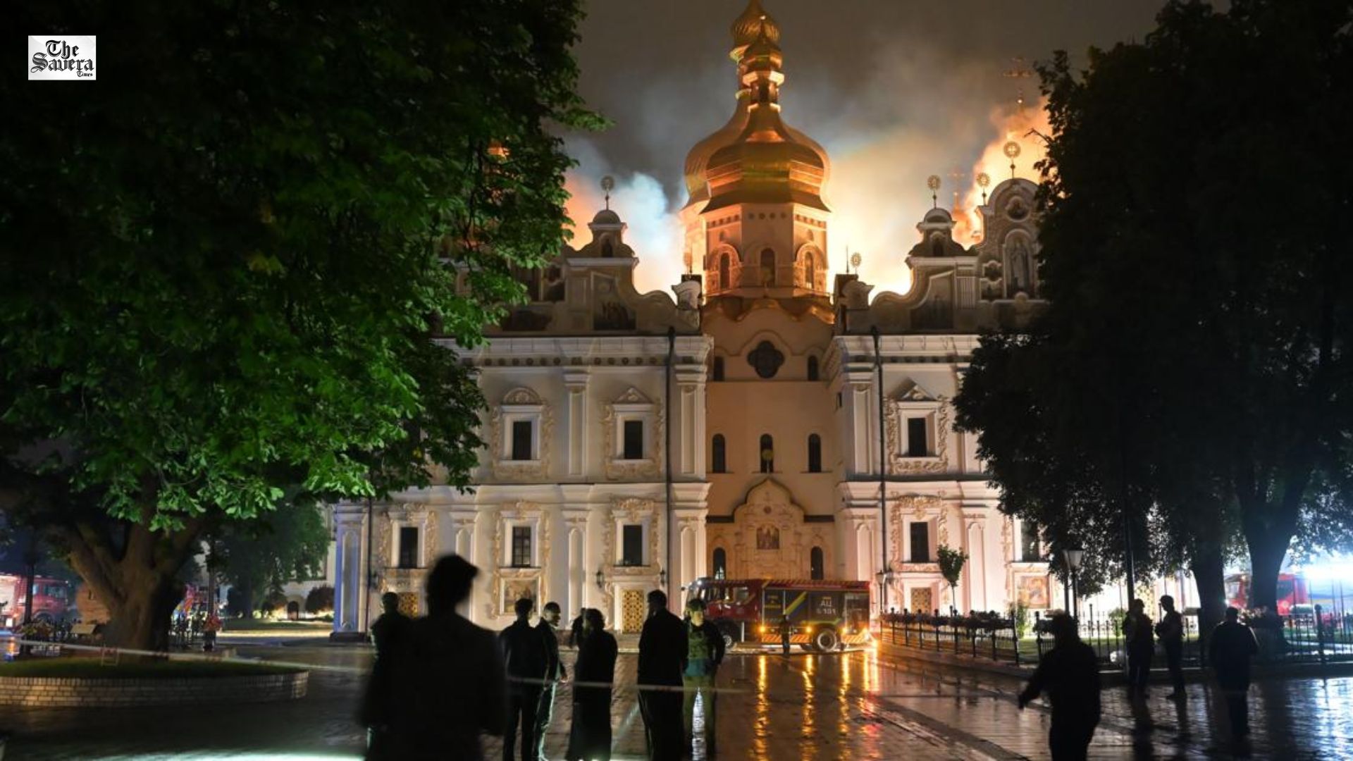 Kyiv Hit by Massive Russian Attack; 4 Killed, 25 Injured as Homes, Schools and Cathedral Damaged