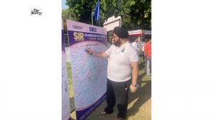 Chandigarh Promotes Voter Awareness on SIR During International Yoga Day Event