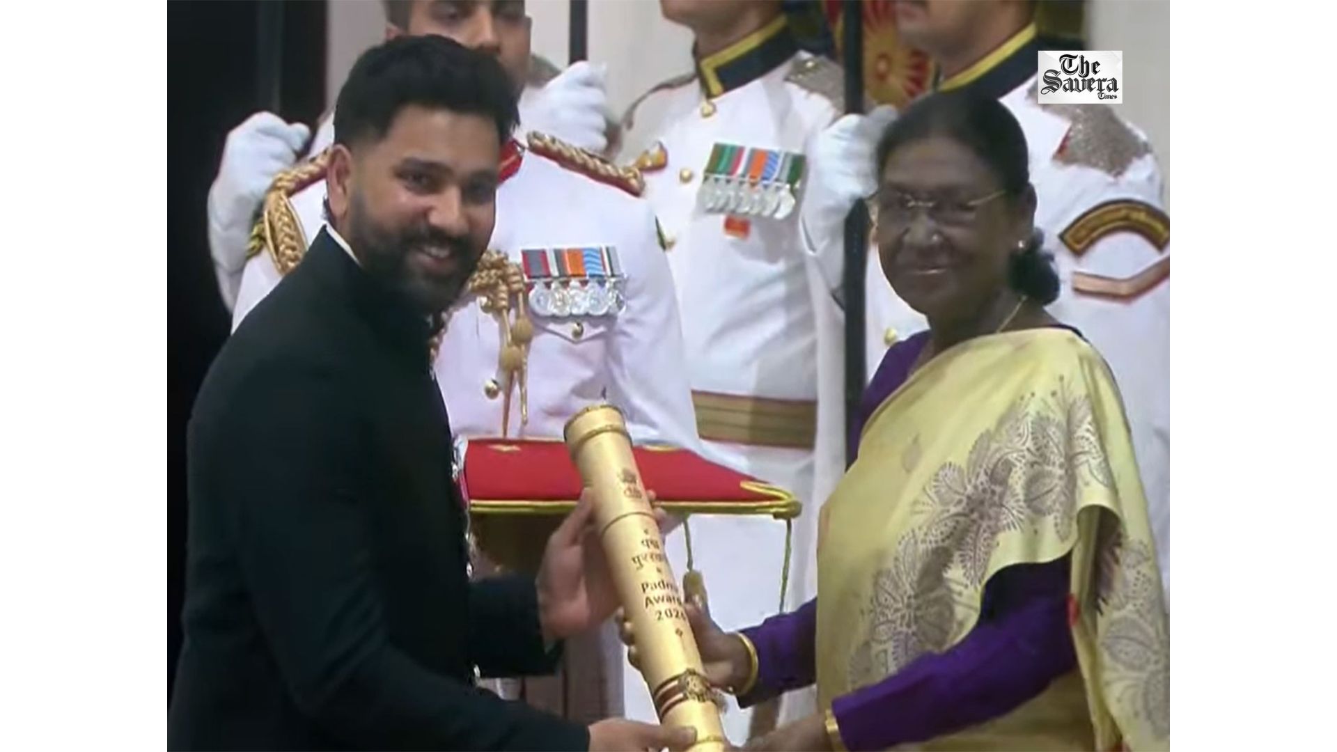 Former Indian Skipper Rohit Sharma Conferred Padma Shri