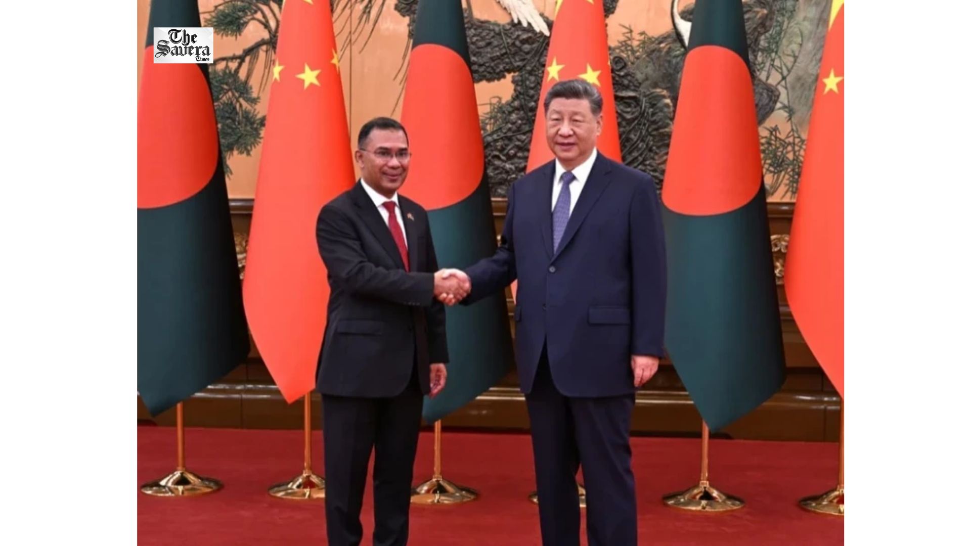 Bangladesh PM Tarique Rahman holds talks with Chinese President Xi Jinping in Beijing