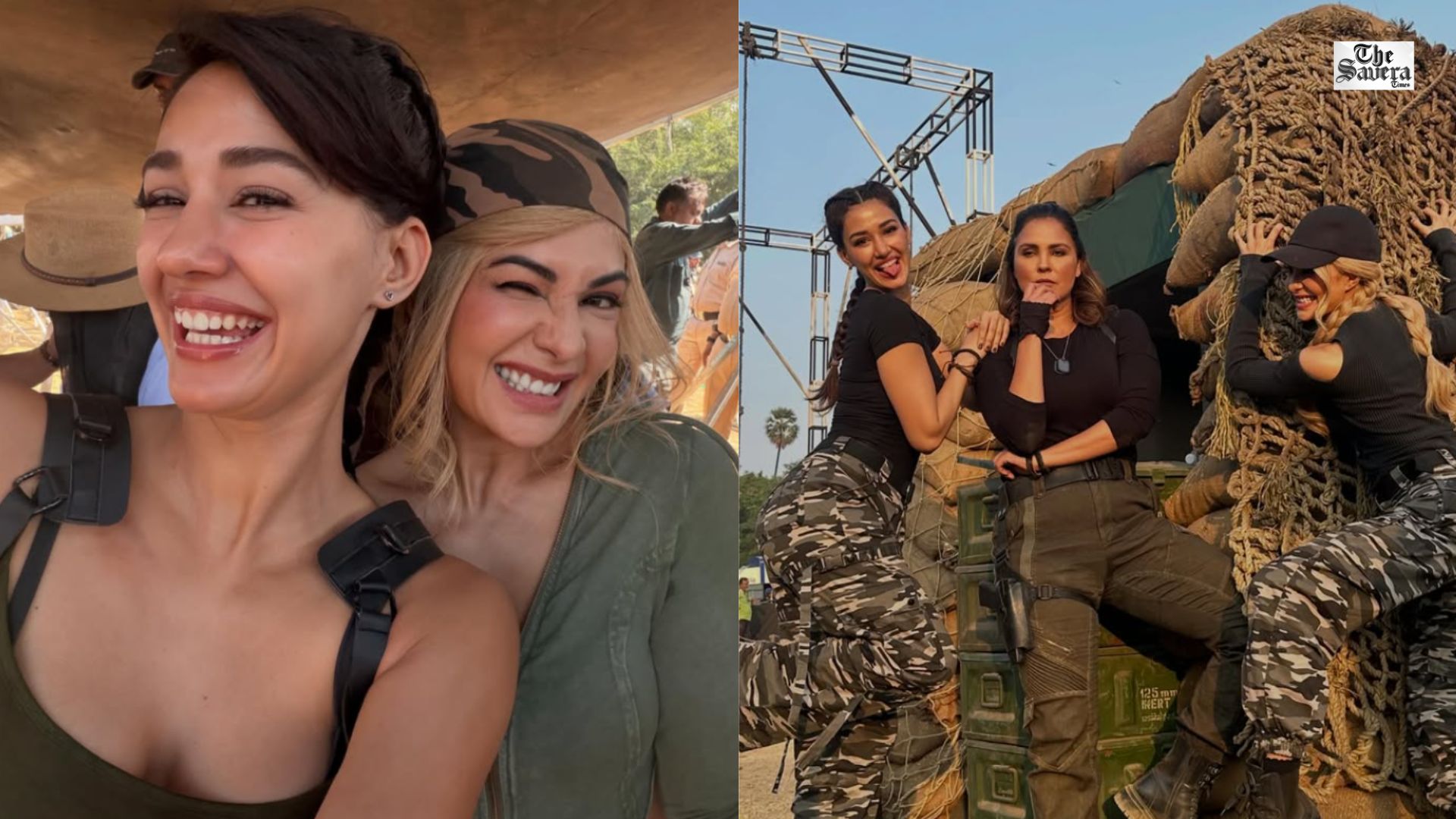 Disha Patani Shares Girl Gang Memories from Film Sets; Mouni Roy Reacts