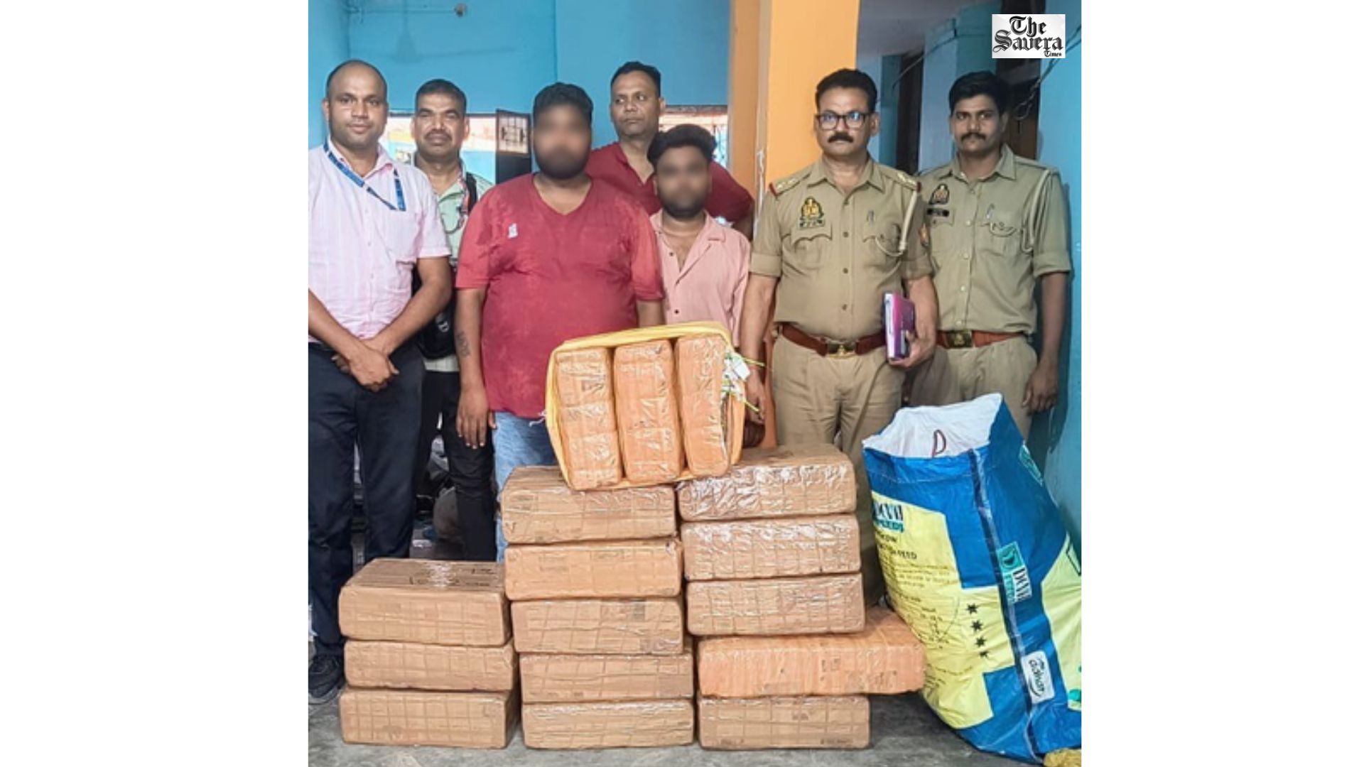 UP: NCB Seizes 406 Kg Ganja in Gorakhpur, Arrests Four