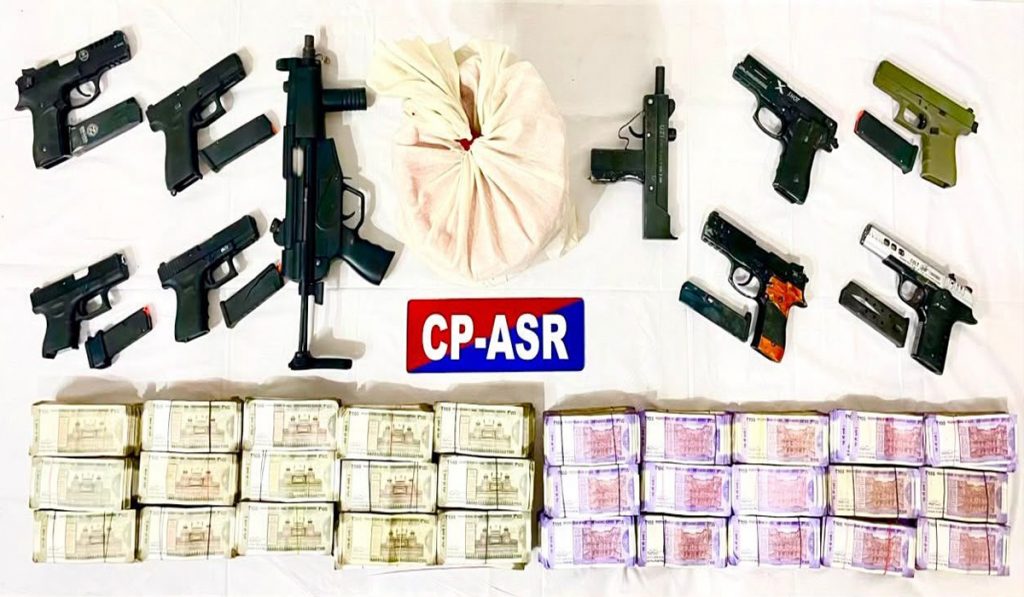 amrisar drug arms module busted