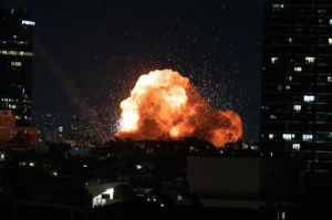 US forces start more strikes on Iranian military targets