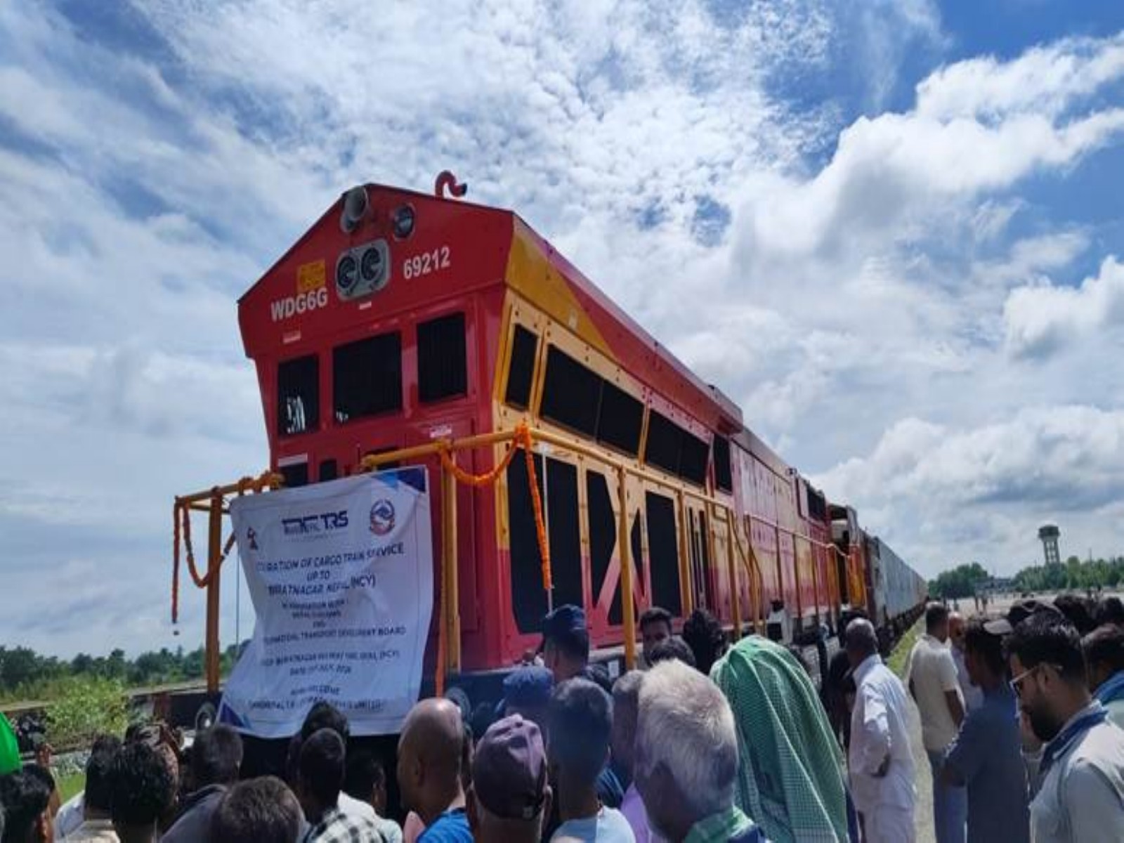 India’s first direct commercial container freight train reaches Nepal, opening new chapter in cross-border trade and connectivity