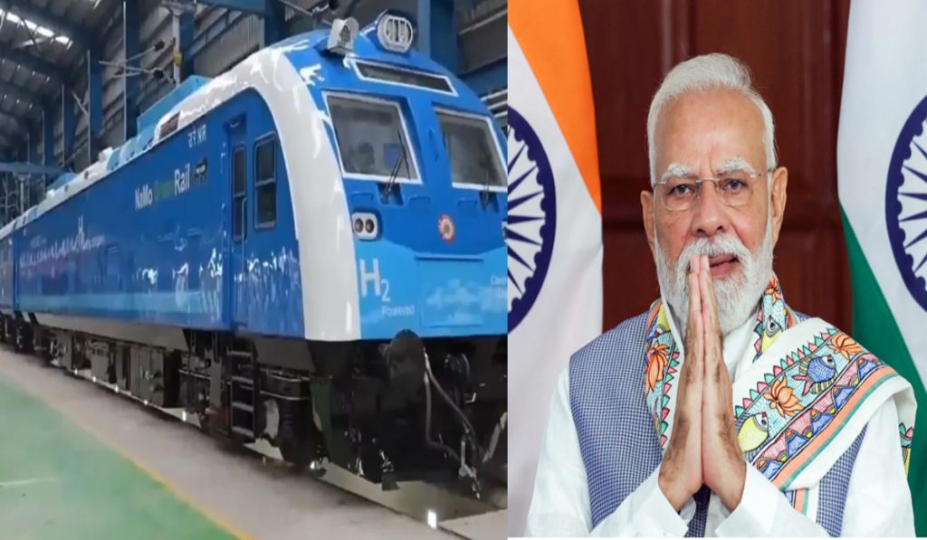 hydrogen-powered train