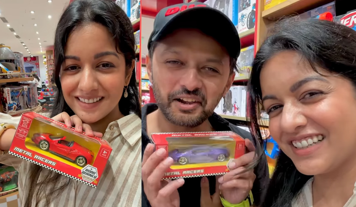 Ishita Dutta gifts husband Vatsal Sheth with toy replica of ‘Tarzaan: The Wonder Car’