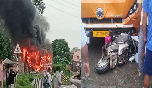 Pathankot Horror: Speeding Bus Kills 2, Drags Victims 200 Feet; Angry mob set bus on fire