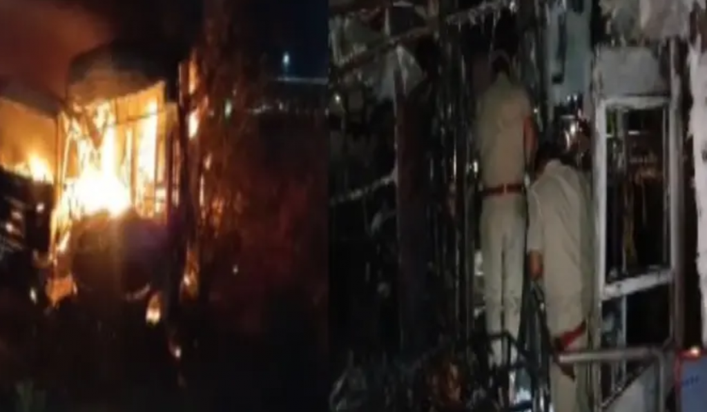 2 Killed, 19 Injured as Bus Plunges into Gorge After Hitting Trailer on Delhi-Mumbai Expressway