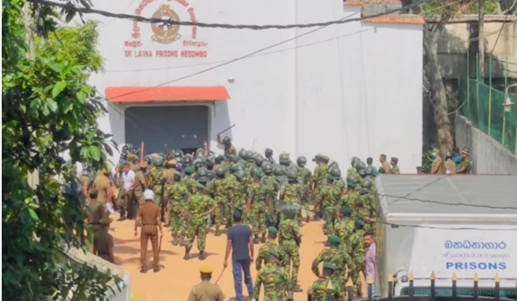 Sri Lanka Prison Clashes Leave 25 Dead, Nearly 100 Injured as Violence Enters Second Day