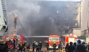 Massive fire at shoe factory in China, 28 dead