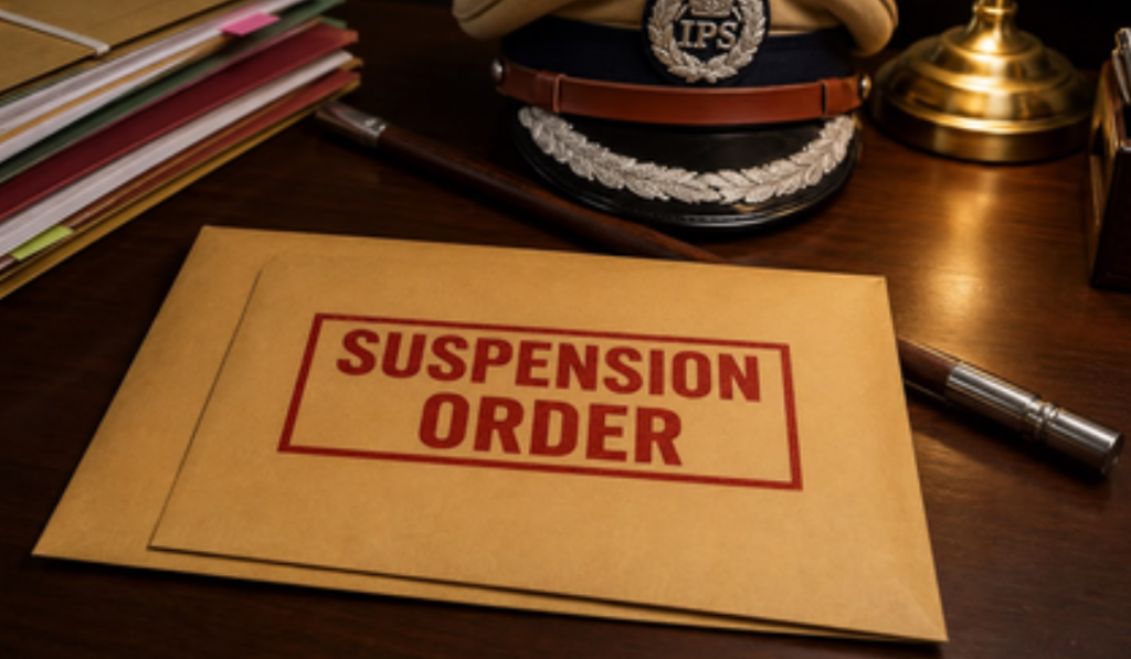 Telangana Police Officer Suspended Over Granddaughter Driving Car on Road