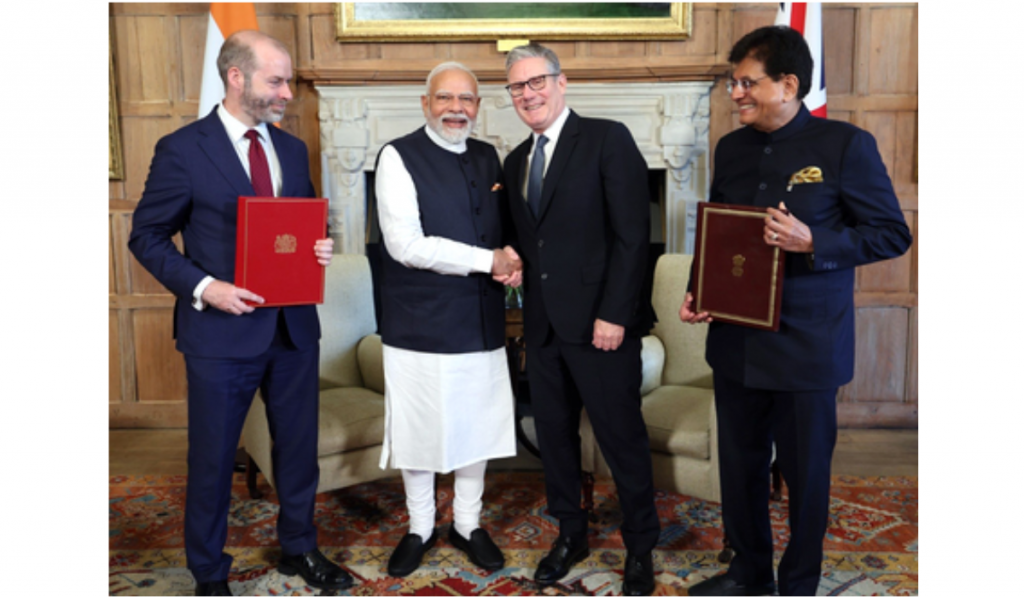 PM Modi's Leadership Brings India-UK FTA into Force: Piyush Goyal