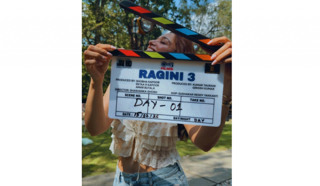 Tamannaah Bhatia Begins Shooting for 'Ragini 3' in London, Shares First BTS Pic