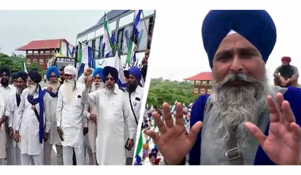 Punjab farmers march to Delhi to protest India-US trade deal, will hold a mahapanchayat today