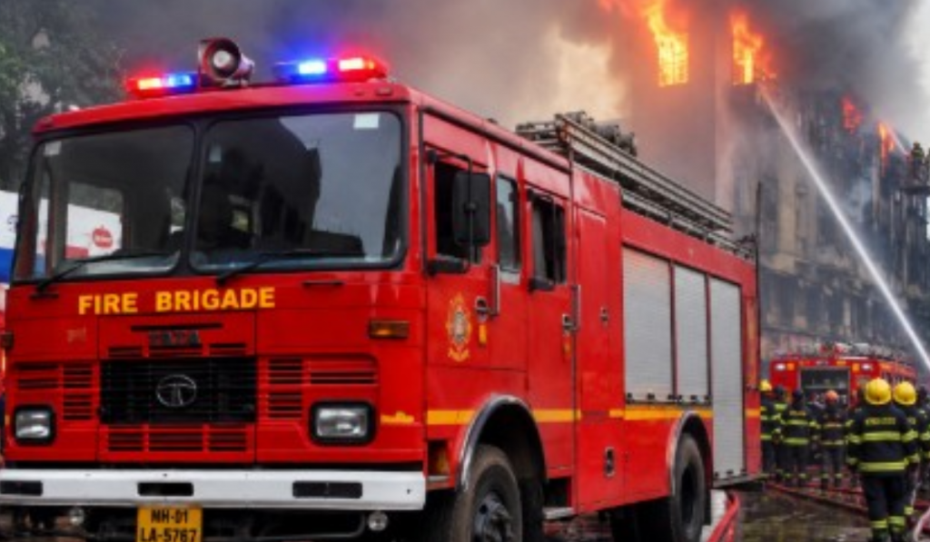 Three Family Members Killed as Fire Engulfs Building in South Delhi