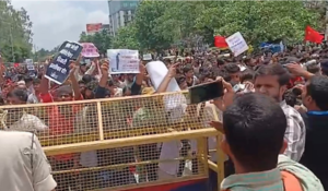 AISA Protest in Patna Turns Violent; Police Use Tear Gas, Water Cannons to Disperse Demonstrators
