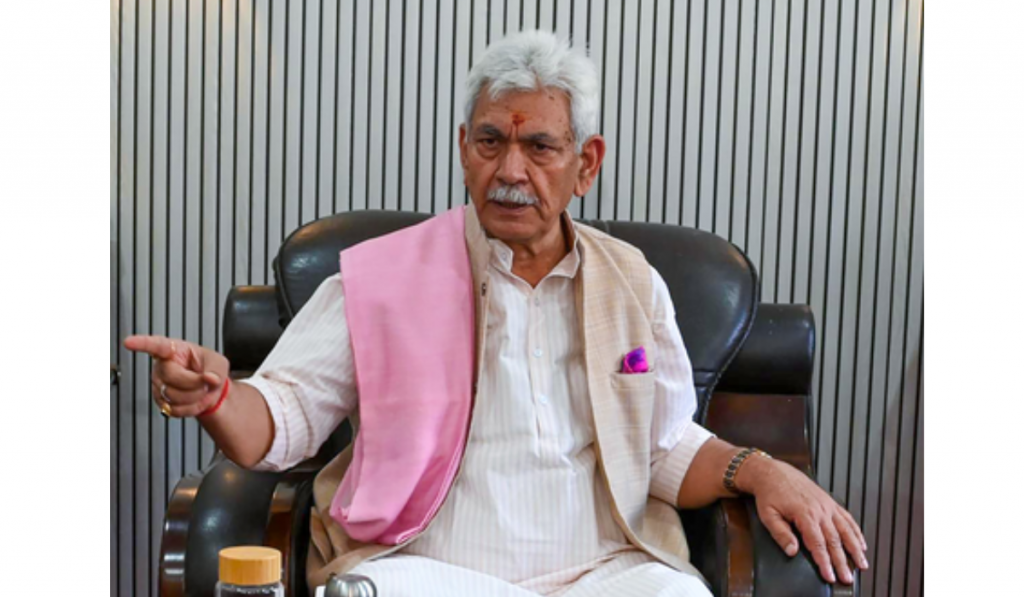 J&K LG Manoj Sinha Chairs High-Level Security Meeting After Anantnag Terror Attack