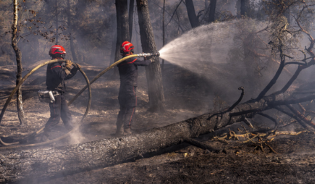 France evacuates more than 220,000 people as massive wildfires spread