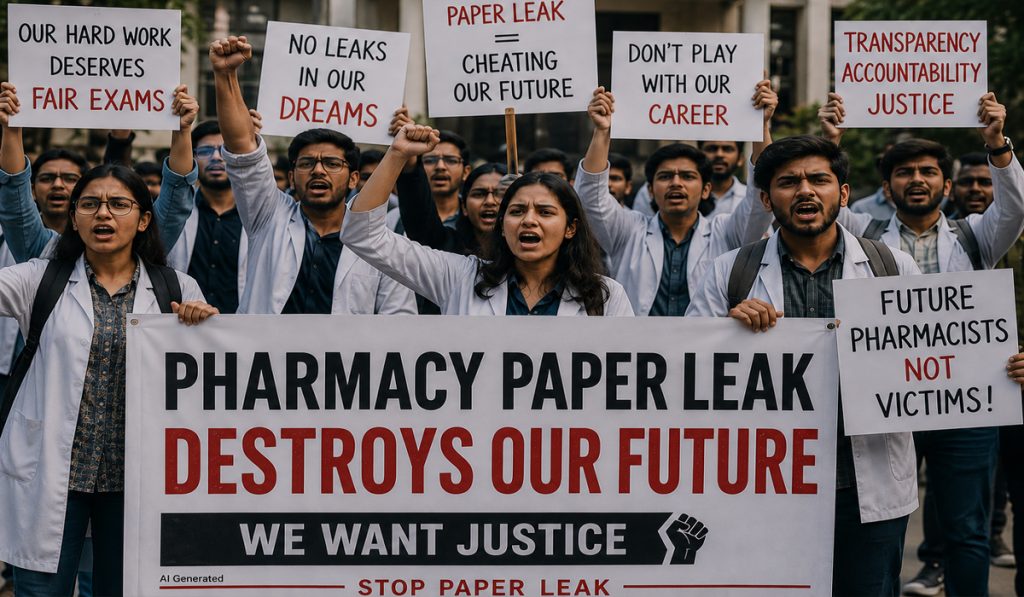 Ludhiana student protest