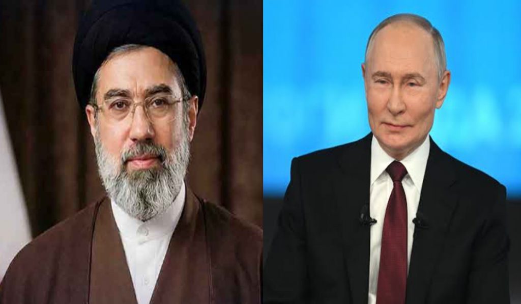 Mojtaba and Putin meet