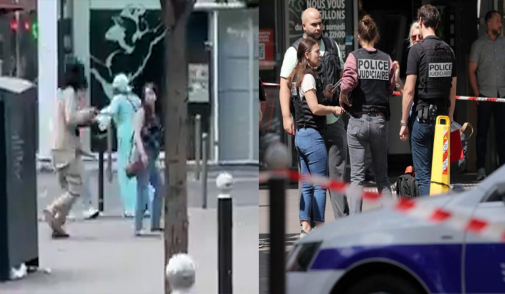 Paris knife attack