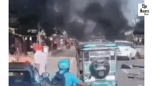Two Youths Dead in Car-Bike Collision on Uttarakhand Highway, Traffic on National Highway halted, both in overspeed