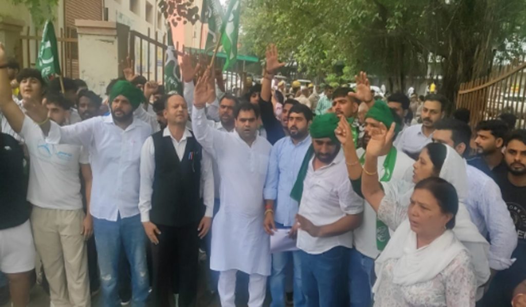 Rohtak Lawyers Protest