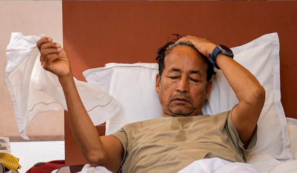 Sonam wangchuk strike
