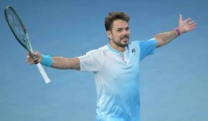 Wawrinka bids farewell to Gstaad, receives special ceremony