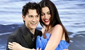 “He is like a dream son”: Anne Hathaway hopes her kids grow up like her Odyssey co-star Tom Holland