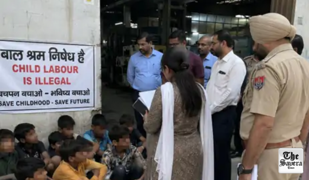 Two Factory Owners Booked in Ludhiana for Employing Child Labour, 19 Minors Rescued